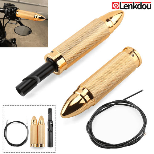 1" 25mm Hand Grips Internal Throttle Control Sleeve For Harley Motorcycle Custom - Picture 1 of 7