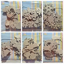 Card Shapes Decorate Yourself  Chip Boards Crafting Cardmaking Scrapbook