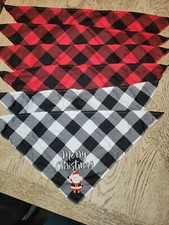 Bandana Dog Bandanas Christmas Holiday Lot Of 6 Pet Bandana New Cat Dog
