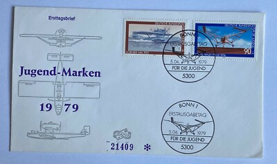 1 Umschlag Jugend-Marken Pro Gioventu 1979 Aeri