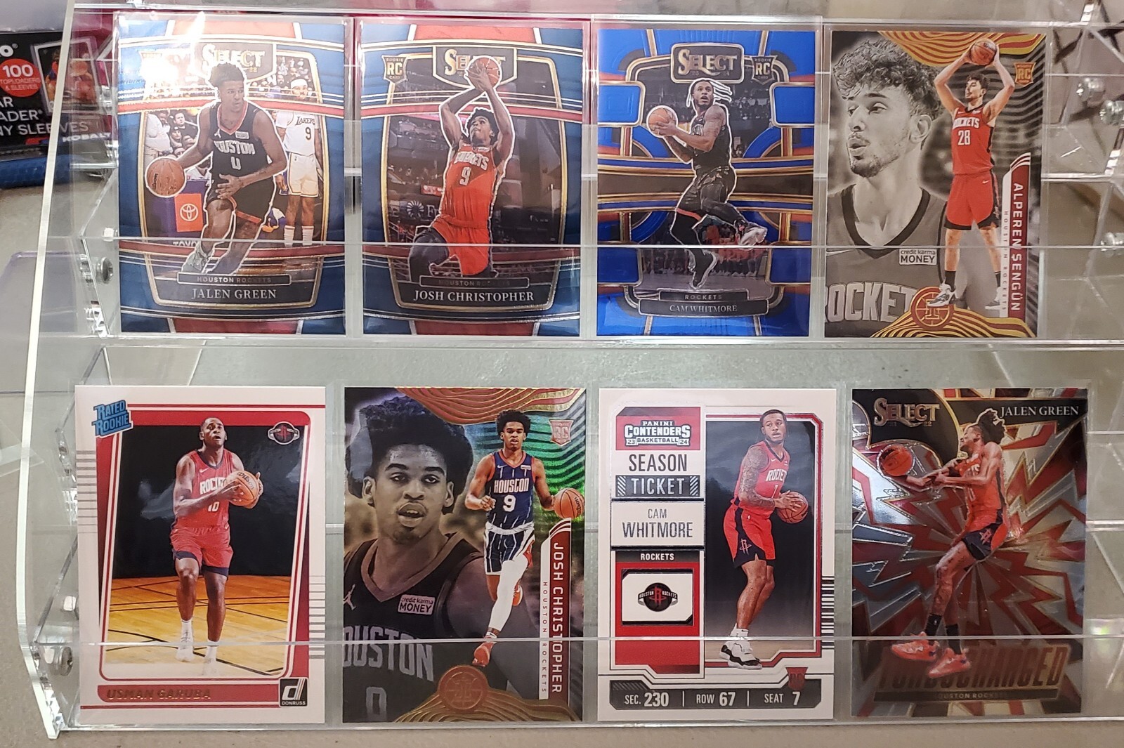 23-24 Houston Rockets Card Lot• Rookies And Variations | eBay