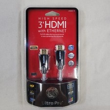 High Speed 3' HDMI With Ethernet Cable 3D GE Ultra Pro Factory Sealed