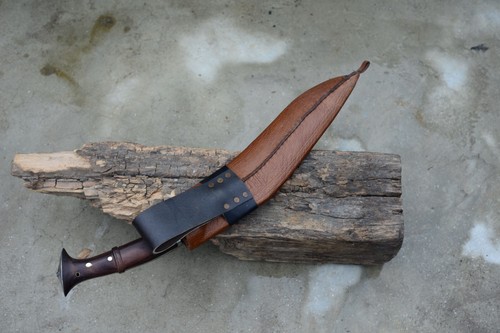 15 pulgadas hoja Gurkha Khukuri machete-Kukri cuchillos - afilador de espiga completa - cuchillo de venta - Imagen 12 de 12