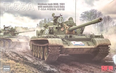 1/35 Ryefield Model 5098: T-55A Mod.1981