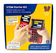 CircuitMess STEM Starter Kit, Chatter 2.0 Build/code your own walkie-texties
