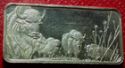 American Bison Bar-America The Beautiful Set 1 oz.999 Silver-Hamilton Mint