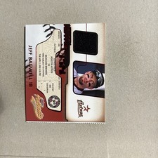 2002 Fleer Authentix #JA-JB Jeff Bagwell Jersey Authentix Relic AR133