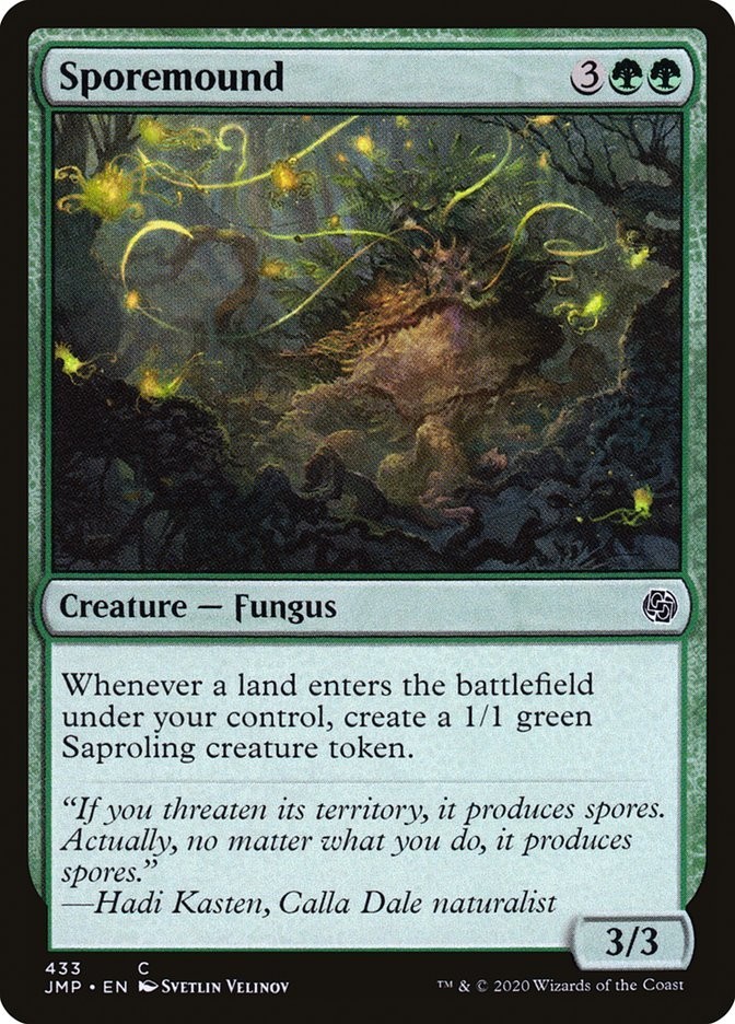 MTG - Sporemound - JMP 433 - Jumpstart - Magic the Gathering