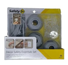 Safety 1st D cor Safety Essentials Set Childproofing Kit 46pc Latch Template