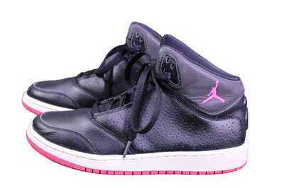 Nike Sneaker Jordan 1 Flight 5 Prem Mid Sportschuhe Gr. 38 schwarz pink CH1-582
