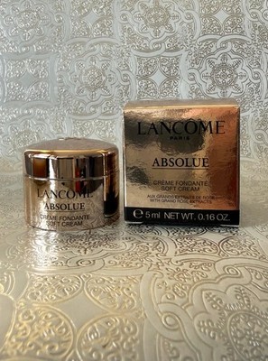 LANCOME ABSOLUE SOFT CREAM GRAND ROSE EXTRAXTS 5 ML/0.16 FL.OZ. TRIAL SIZE NIB
