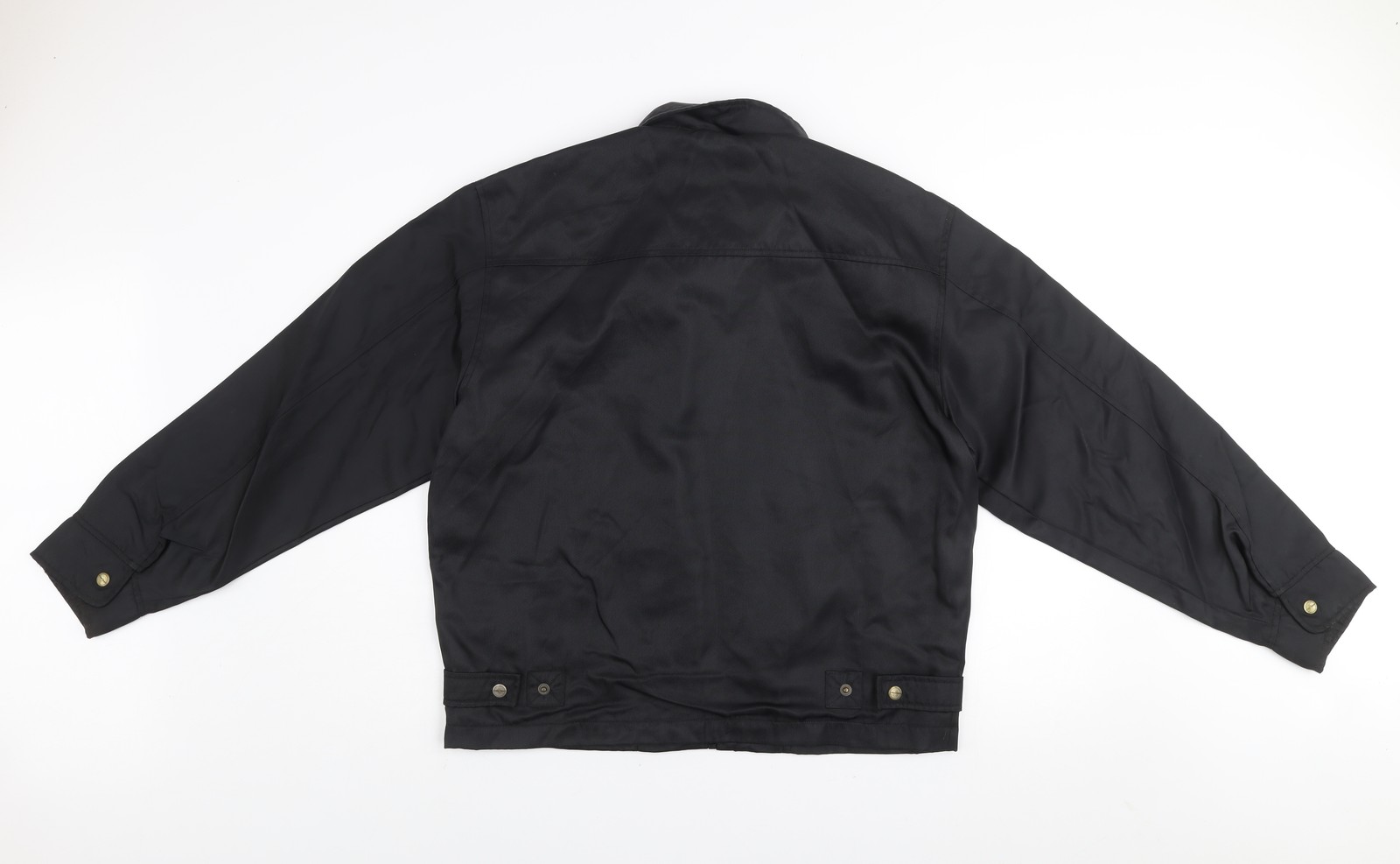 Firetrap Men's Black Nylon Full Zip Basic Jacket … - image 3