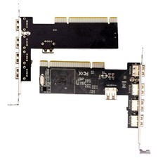 5 Port USB 2.0 High Speed 480Mbps USB2 PCI Controller Adapter Card Hub Module y