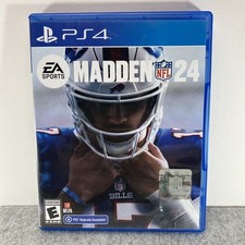 Madden NFL 24 - Sony PlayStation 4 PS4 Authentic Replacement Case Only Ex Cond