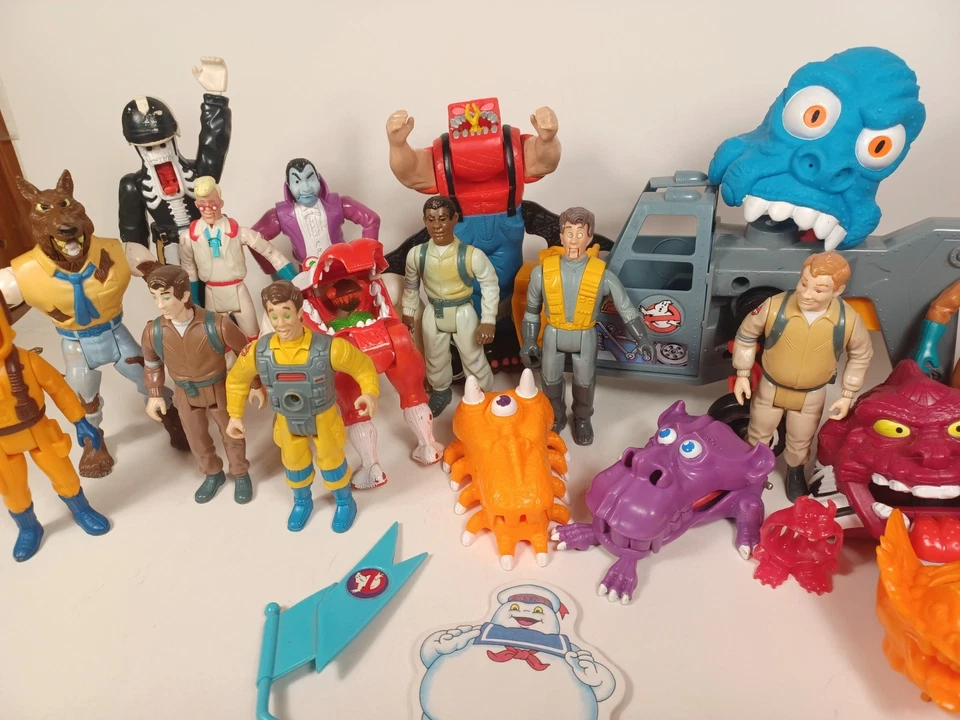 Lot Of The Real Ghostbusters Kenner Vintage Action Figures 1980s Toys - Image 4 of 4
