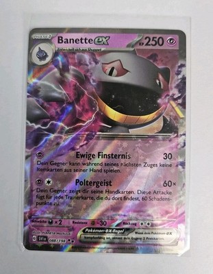 Banette EX 088/198 Karmesin & Purpur NM Pokemon TCG