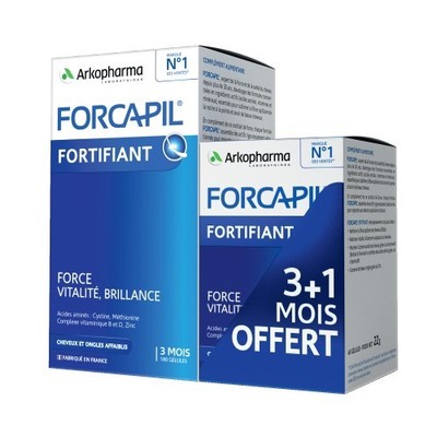 Arkopharma Forcapil Hair and Nails 180 Capsules + 60 Free