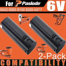 2-PACK Battery For PASLODE 6V Ni-MH 404717 902000 900400 900420 900600 Nailer