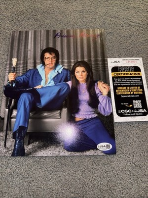 Priscilla Presley AUTOGRAPH SIGNED 8x10 COA Elvis Presley JSA | eBay