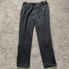 adidas Essentials Fleece Regular Tapered Pants Sweatpants Men s Size XL Gray