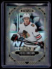 2020-21 Upper Deck Stature Lucas Carlsson Rookie 030/399 #190