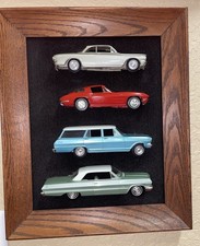 Amt Promo 1963 Chevrolet 4-car Dealership Display 125 Corvette Corvair Nova Amt Promo 1963 Chevrolet 4-car Dealership Display 125 Corvette Corvair Nova