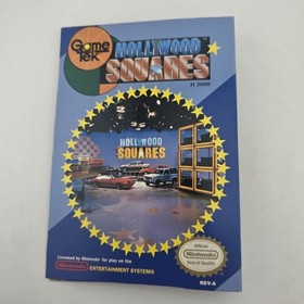 Hollywood Squares - Case Only - Nintendo Nes - Authentic Art (No Game)