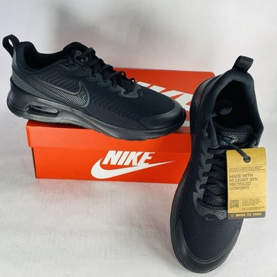 New! NIKE Men Size 12 Air Max Nuaxis  Black Anthracite Athletic Shoes FD4329-004