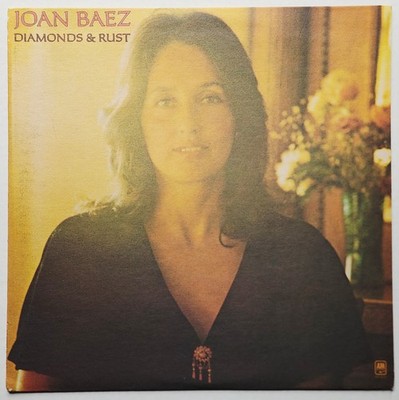 JOAN BAEZ - DIAMONDS & RUST LP 1975 (A&M) SP-4527 STEREO MONARCH PRESSING
