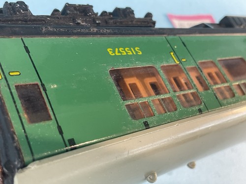 Hornby Dublo 4054 S.R. 1st/2nd Corridor Coach, No Box, 2/3 Rail S15573 FC - Picture 8 of 8