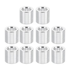 M3 Aluminum Spacers, 10 Pcs Metal Spacer Aluminum 3.1mm ID x 6mm OD x 5mm L
