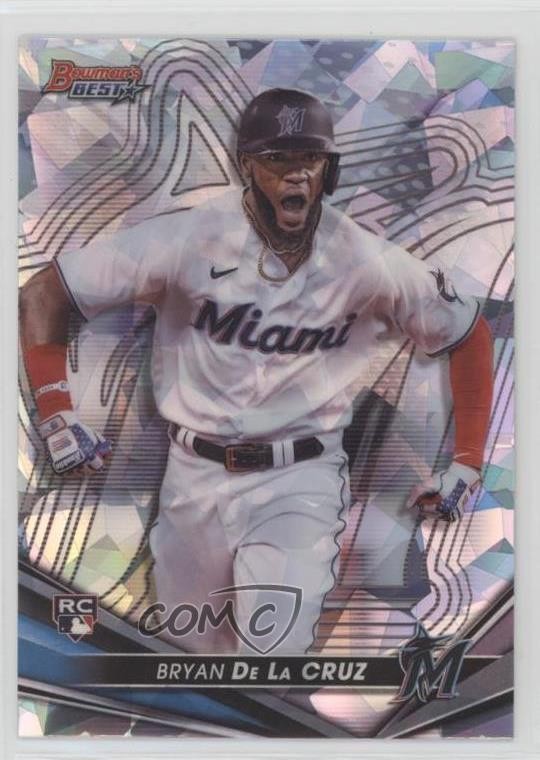 2022 Bowman's Best Atomic Refractor Bryan De La Cruz #8 1b0j