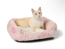 Whisker City® Burnout Cuddler Dog Bed