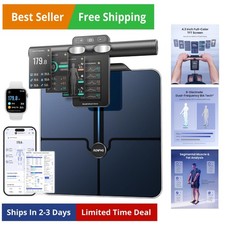 Smart Scale for Body Weight, 8-Electrode Body Composition Scale with BMI, Bod...