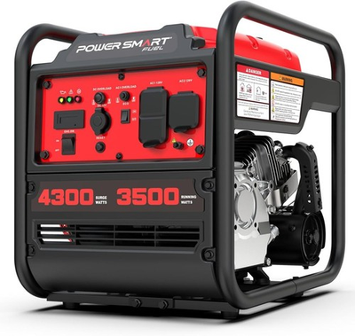 #ad 4300 Watt Portable Generator with Inverter Technology 30 Amp Emergency Backup $269.99
