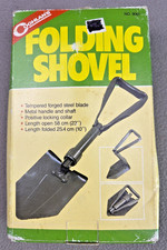 Coghlan's Folding Shovel Tempered Forged Steel Blade - Digging Camping Tool 9065
