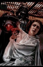 2024 Topps Chrome Star Wars Galaxy 2 Darth Vader and Princess Leia