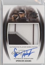 2014 Leaf Trinity Patch Auto Silver 22/25 Spencer Adams #PA-SA1 Patch Auto 2d9