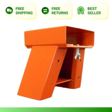McCoy Tools LLC Super Steel Sawhorse Brackets Hold Heavy Duty Light Orange New
