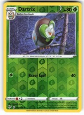 Dartrix 012/189 Reverse Holo SWSH03: Darkness Ablaze Pokemon