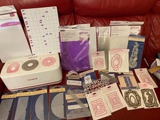 Gemini II Electronic Die Cutting & Embossing Machine with over 10o dies