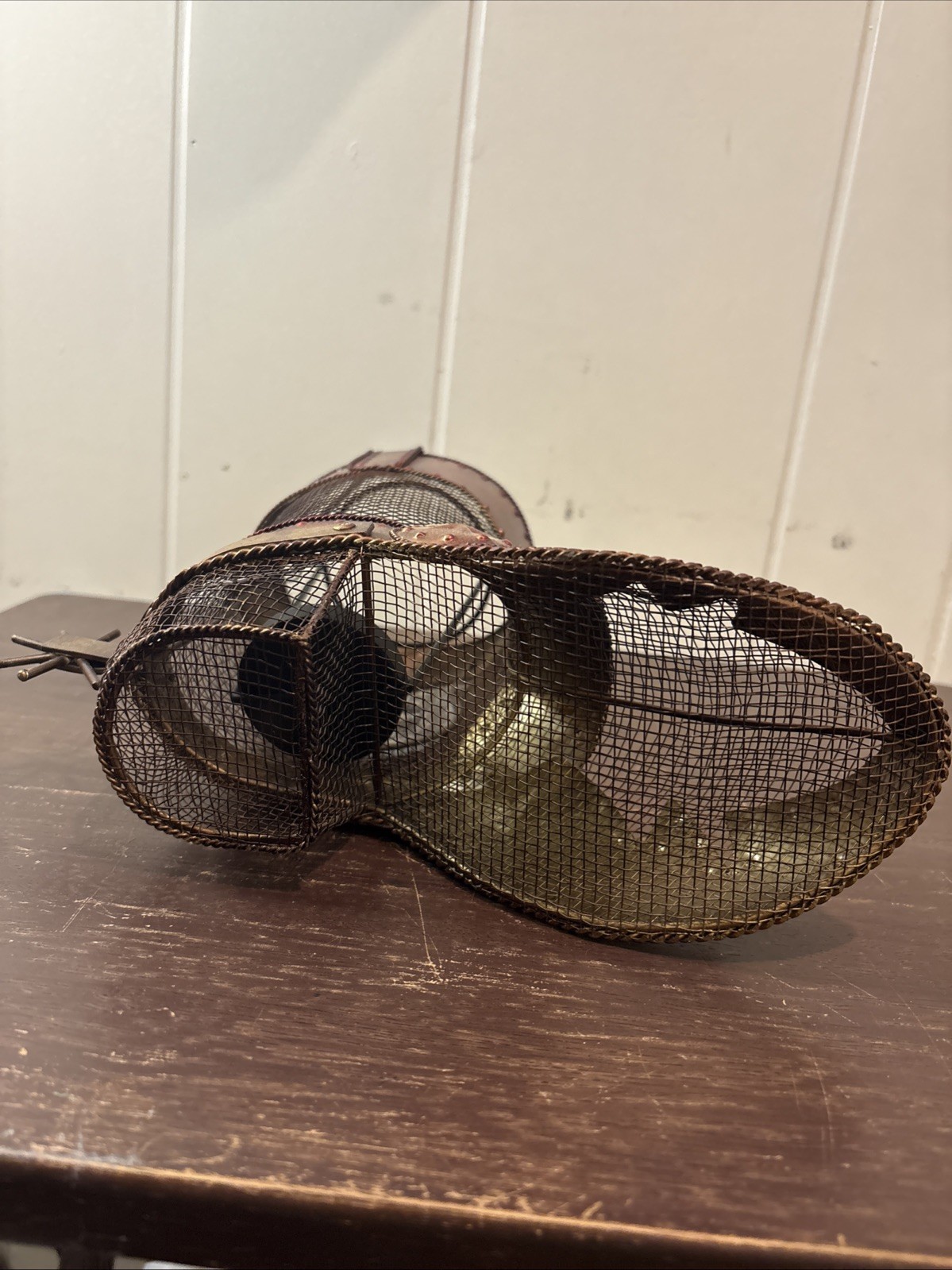 Cowboy Boot Metal Votive Candle Holder Western Decor