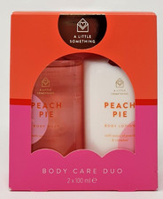Boots “A Little Something” Peach Pie Body Care Duo Gift Set.
