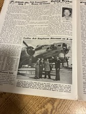 Boeing News, June 21,1944 Seattle Weekly WW2 B-29