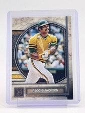REGGIE JACKSON 2025 TOPPS MUSEUM COLLECTION #62 ATHLETICS BASEBALL Q2098