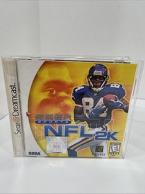 Sega Sports NFL 2K Sega Dreamcast 1999 COMPLETE W/ Manual VGC