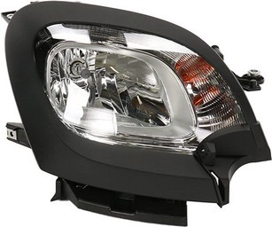 Phare avant droite Fiat Panda après 2014 feu de route et croisement côté droit