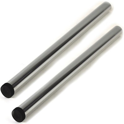2x Verlängerungsrohr 50cm chrom kompatibel mit Numatic Henry Vax Electrolux 32mm