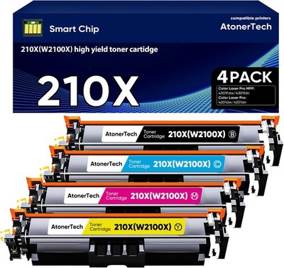210X 210A Toner Cartridge for HP Color Laserjet Pro MFP 4301fdw 4201dn 4301fdn