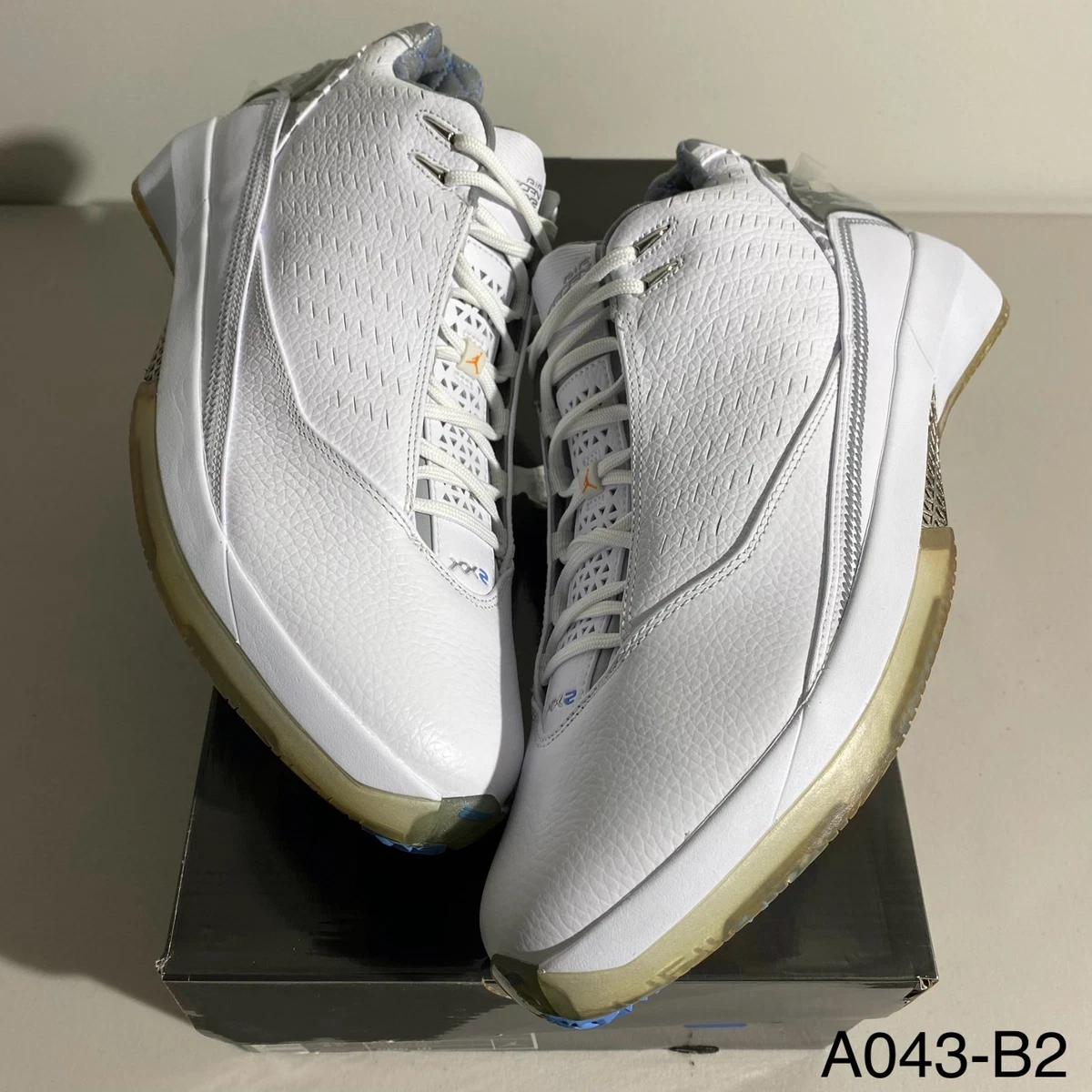 Jordan スニーカー 22cm Jordan 22 OG 5/8 White University Blue for Sale | Authenticity